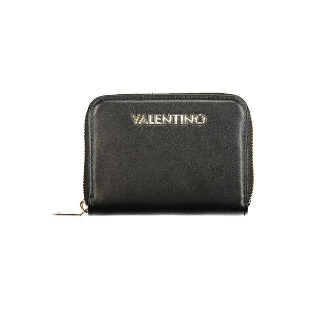 Mario Valentino Black Polyurethane Women's Women's Wallet